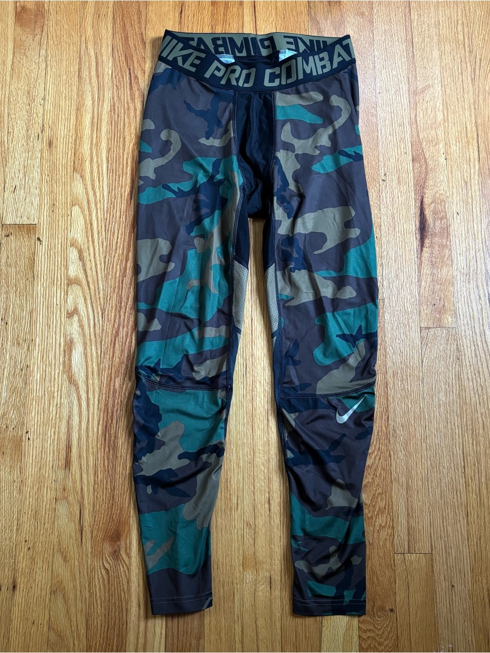 Nike Pro Combat HyperCool Men's Camo Tights Mens XL